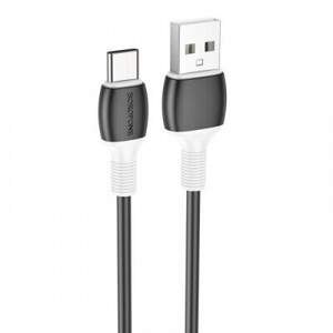 Кабель Borofone BX84 USB - Type-C 3.0A/1m (Чорний)