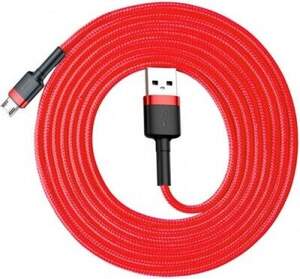 Кабель Baseus Cafule USB - MicroUSB 2.4A/1m (CAMKLF-B09)