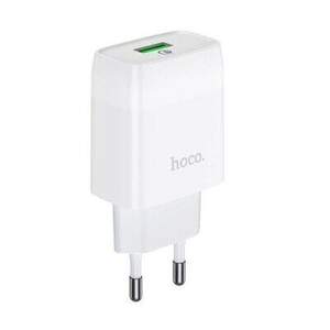 Мережевий Зарядний Пристрій Hoco C72Q (QC3.0) 1USB/3.0A (Білий)