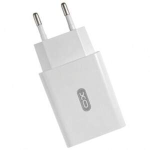 Мережевий Зарядний Пристрій XO L36 QC3.0 1USB + Lightning (Бiлий)